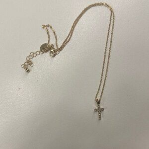 Target Gold Cross Necklace
